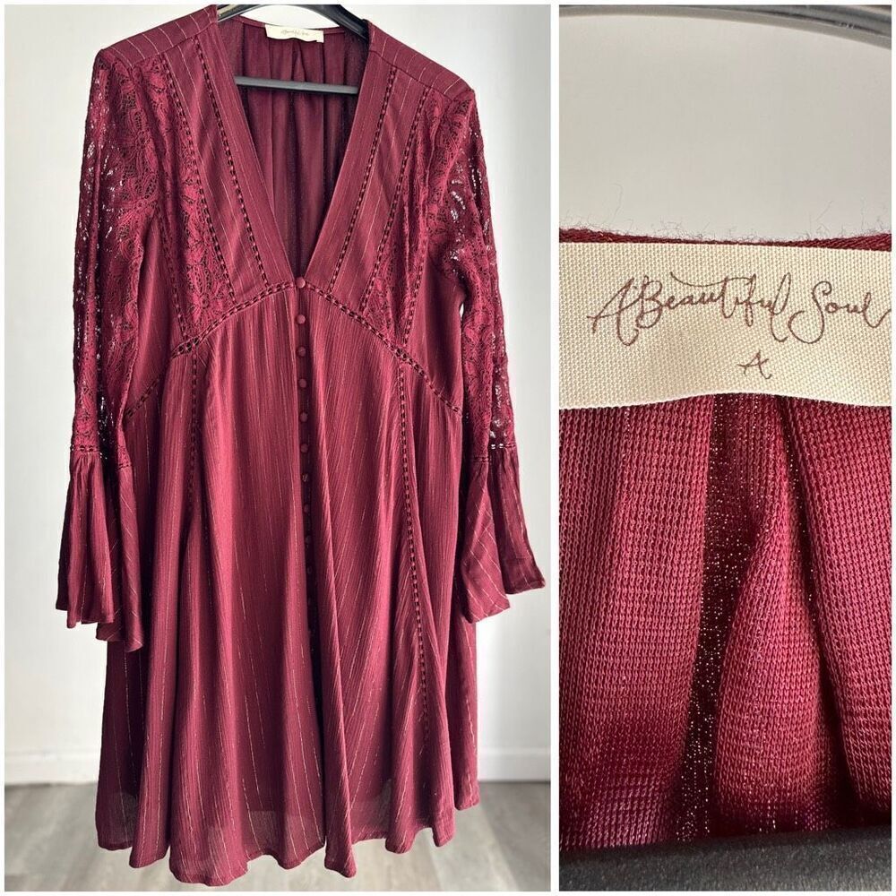 A Beautiful Soul Altar'd State Tunic Dress Size A 14-16